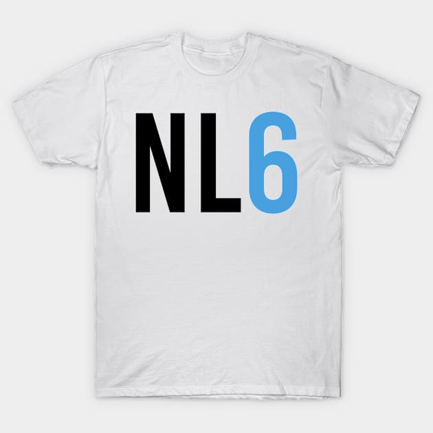 Nicholas Latifi 6 - Driver Initials and Number T-Shirt by GreazyL